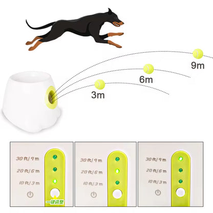  Dog Toy Tennis Ball Launcher 