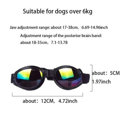 Adjustable Padded Sunglasses Goggles