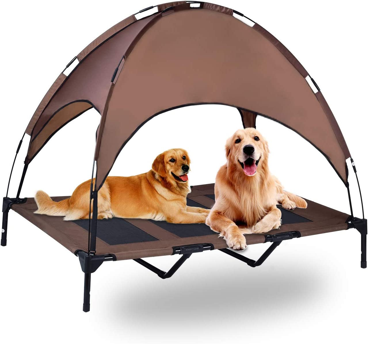 Elevated Pet Cot with Canopy